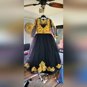 BRAND NEW, Custom Made Girls fancy ballgown dress